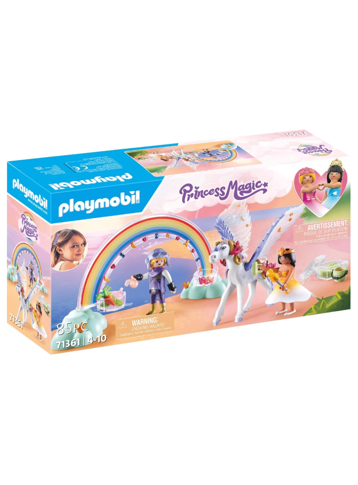 Playmobil Pegasus with Rainbow in the Clouds (71361)