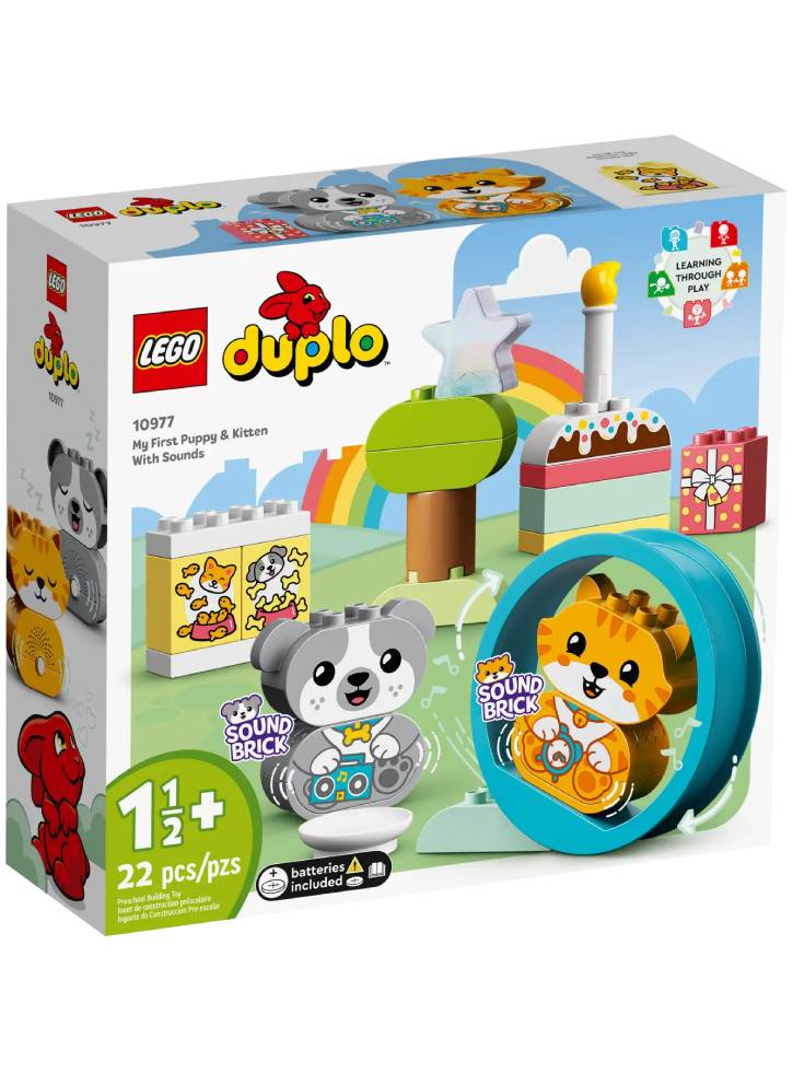 LEGO Duplo My First Puppy & Kitten With Sounds (10977)