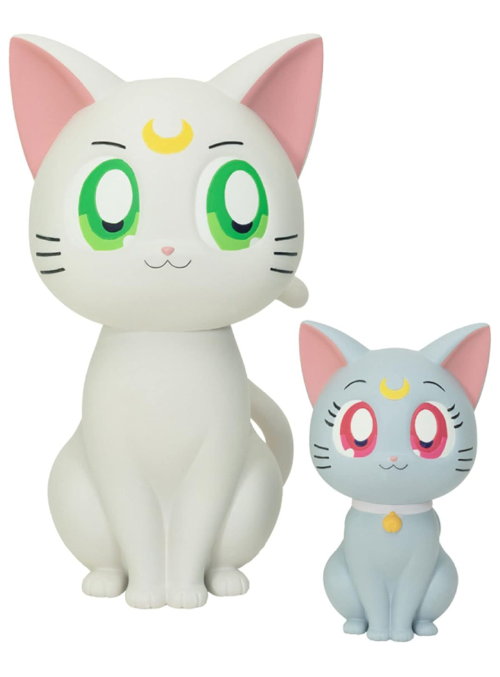Figurina Banpresto Sofvimates Pretty Guardian Sailor Moon Cosmos The Movie Artemis Diana 15cm