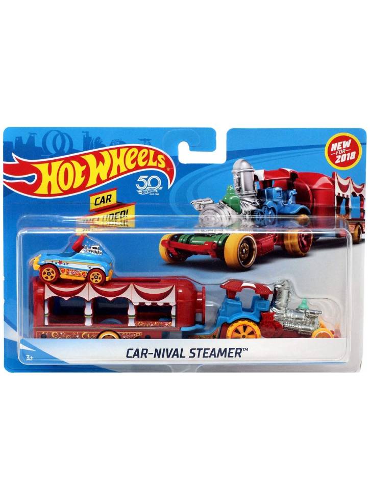 Hot Wheels Super Rigs Car-Nival Steamer (FKW89)