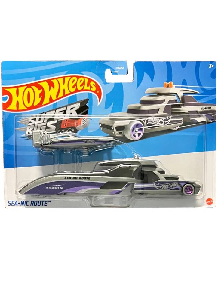 Mattel Hot Wheels Super Rigs Sea-Nic Route (HDT09)
