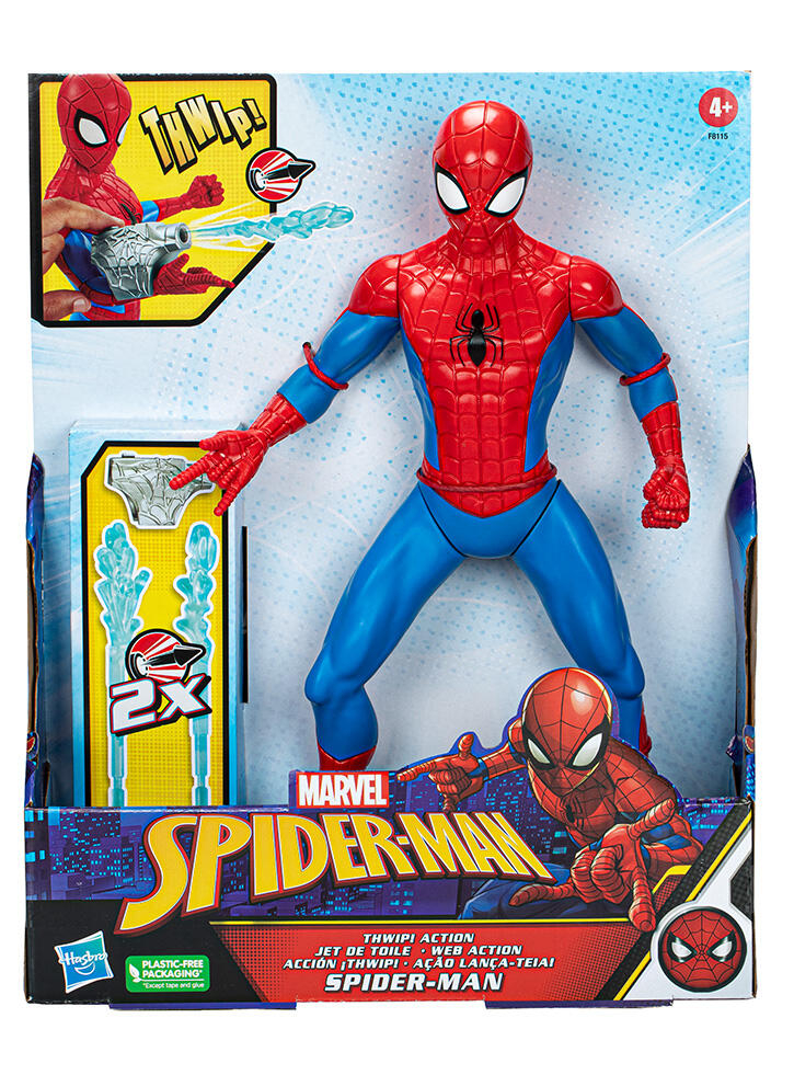 Figurina Spider-Man Thwip Action Spider-Man 30cm