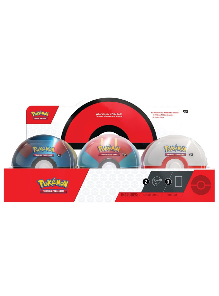 Pokemon Tin Pokeball 2023 Random (POK85275)
