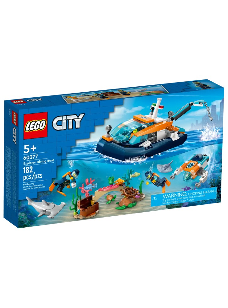 LEGO City Explorer Diving Boat (60377)
