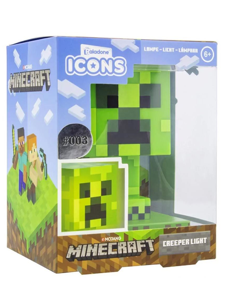 Lampa Minecraft Creeper Icon (PP6593MCFV2)