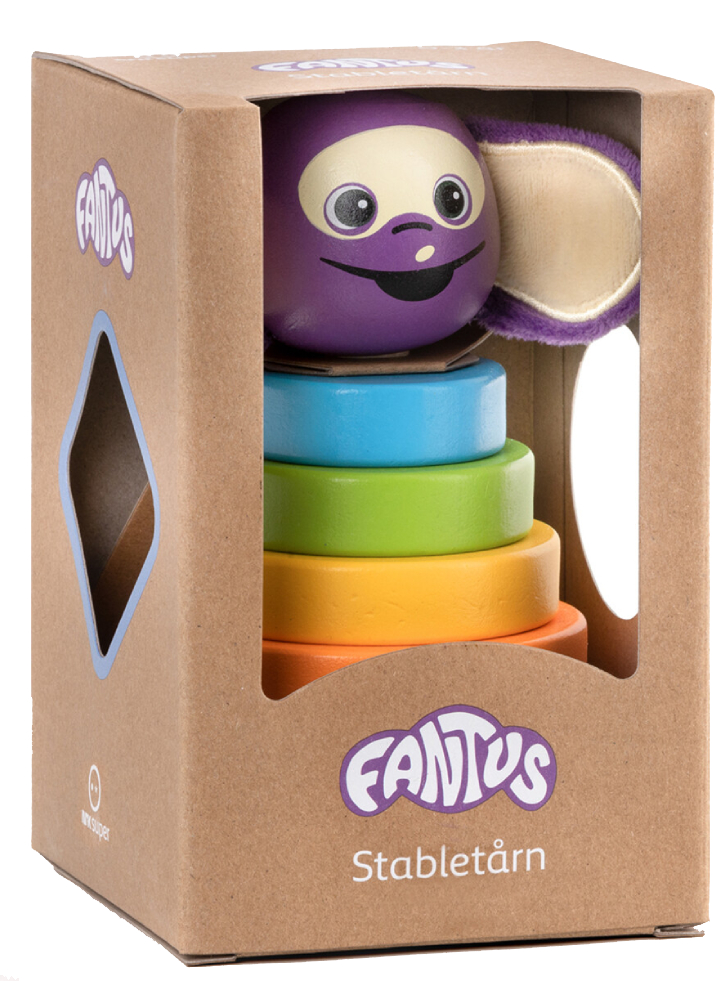 Fantus Wooden Stacking Tower 16cm (112065)