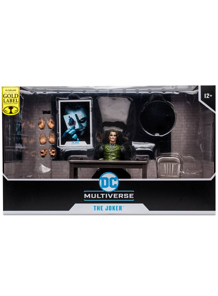 Figurina McFarlane DC Multiverse Gold Label Collection The Dark Knight Joker 18cm