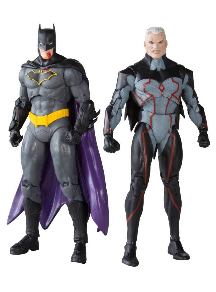 Figurine McFarlane DC Multiverse Gold Label Collection Omega vs Batman 18cm