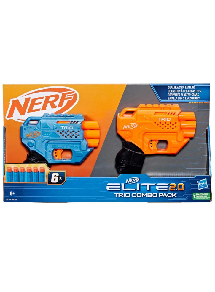 Nerf Elite 2.0 Trio Combo Pack (F6786)