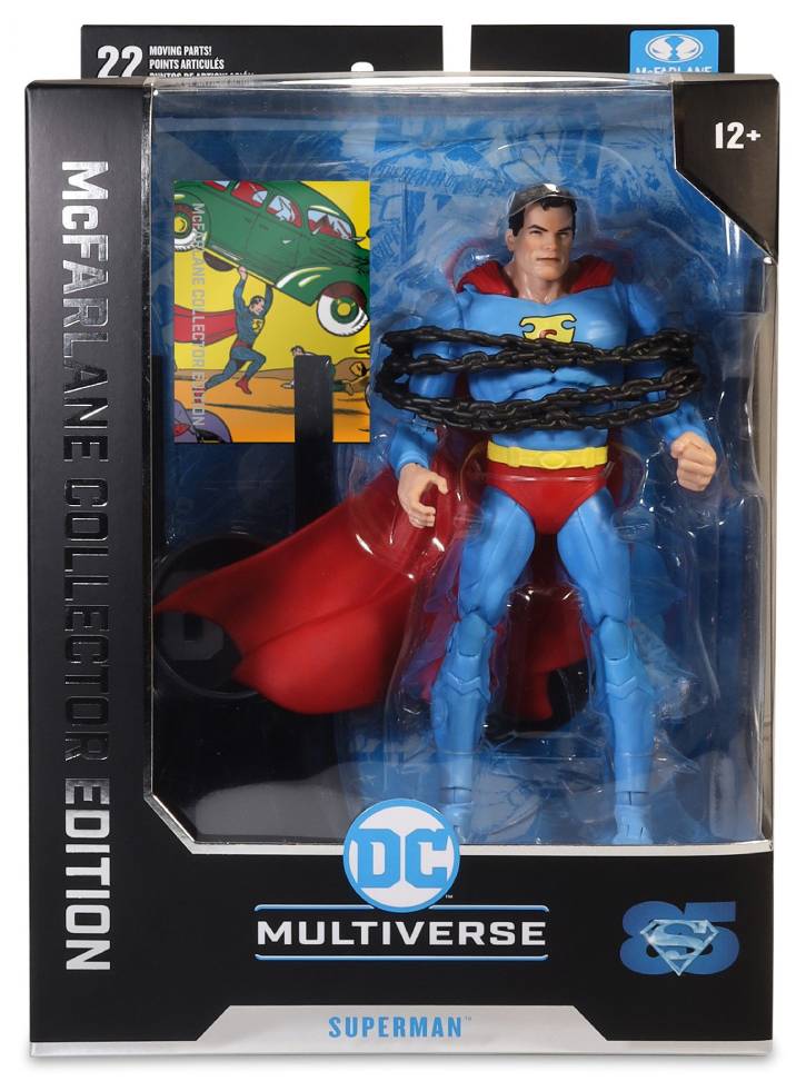 Figurina McFarlane Collector Edition DC Multiverse Superman (Superman Action Comics #1) 18cm