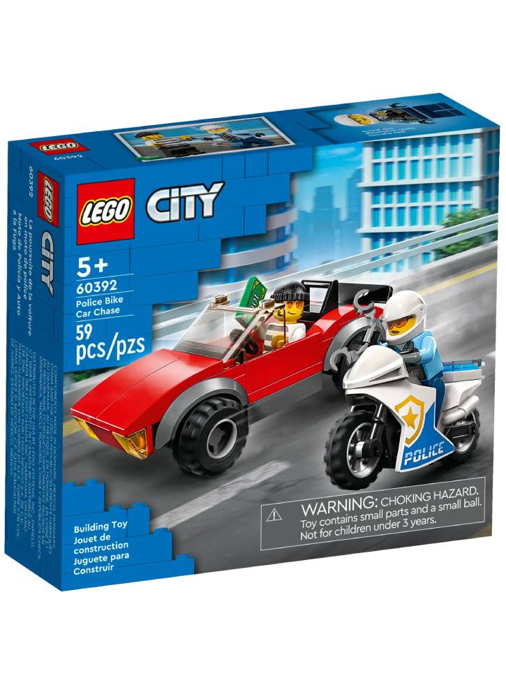LEGO City Police Bike Car Chase (60392)