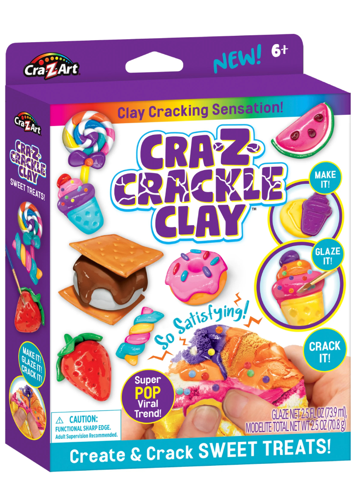 Crazart Crackle Clay Sweet Treats (25073)