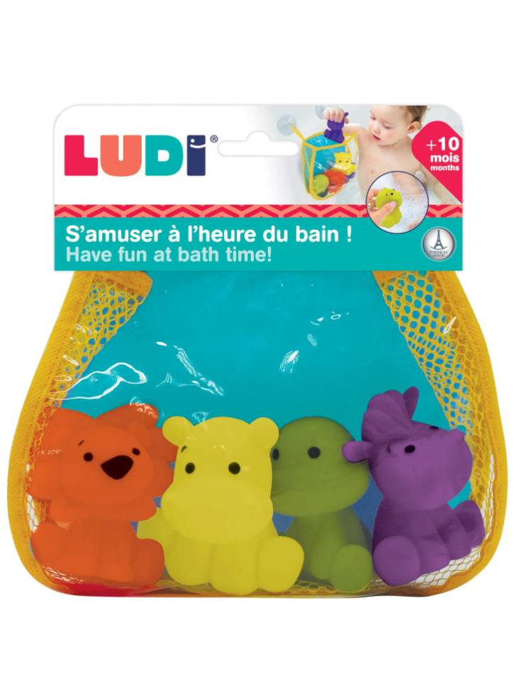 Ludi Bath animal with storage net (LU40064)