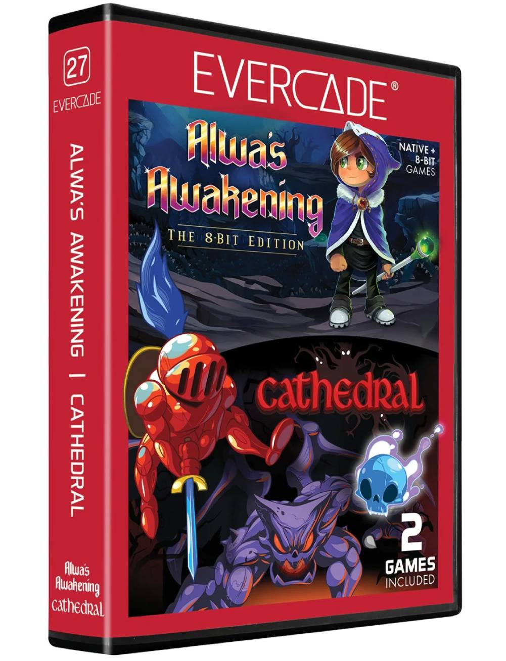 Blaze Evercade Alwa Cathedral Dual Cartridge