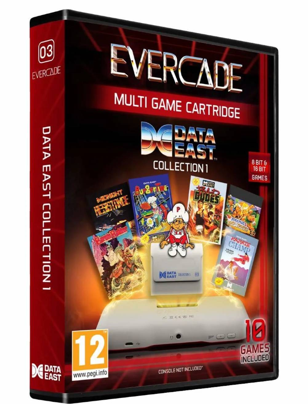 Blaze Evercade DataEast Cartridge 1