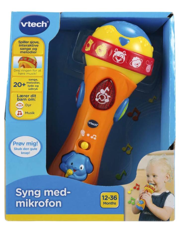 Microfon Vtech Baby Sing Along ( Danish)