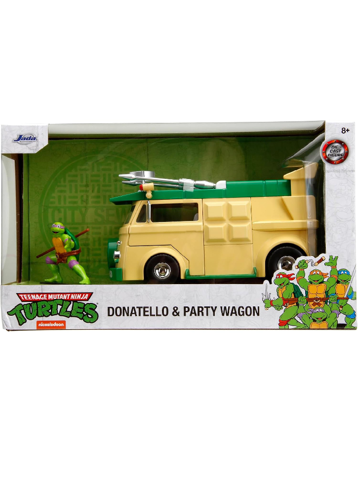 Jada Ninja Turtles Part Wagon 1:24