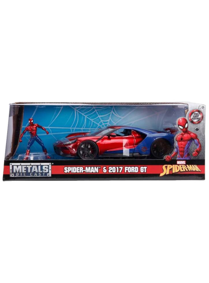 Jada Marvel Spiderman 2017 Ford GT 1:24
