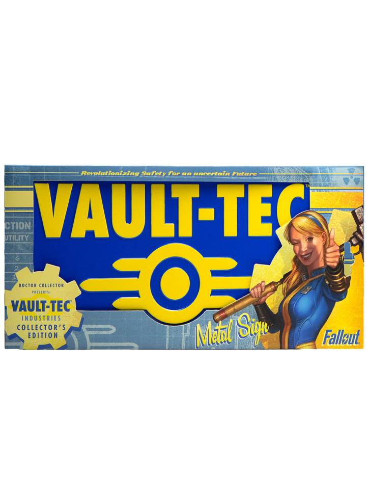 Fallout Vault-Tec Metal Sign (Collectors Edition) Metal Sign