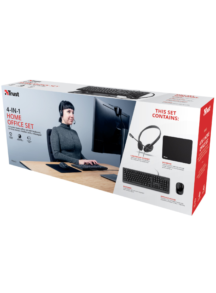 Set Trust Primo 4-in-1Black (Nordic)