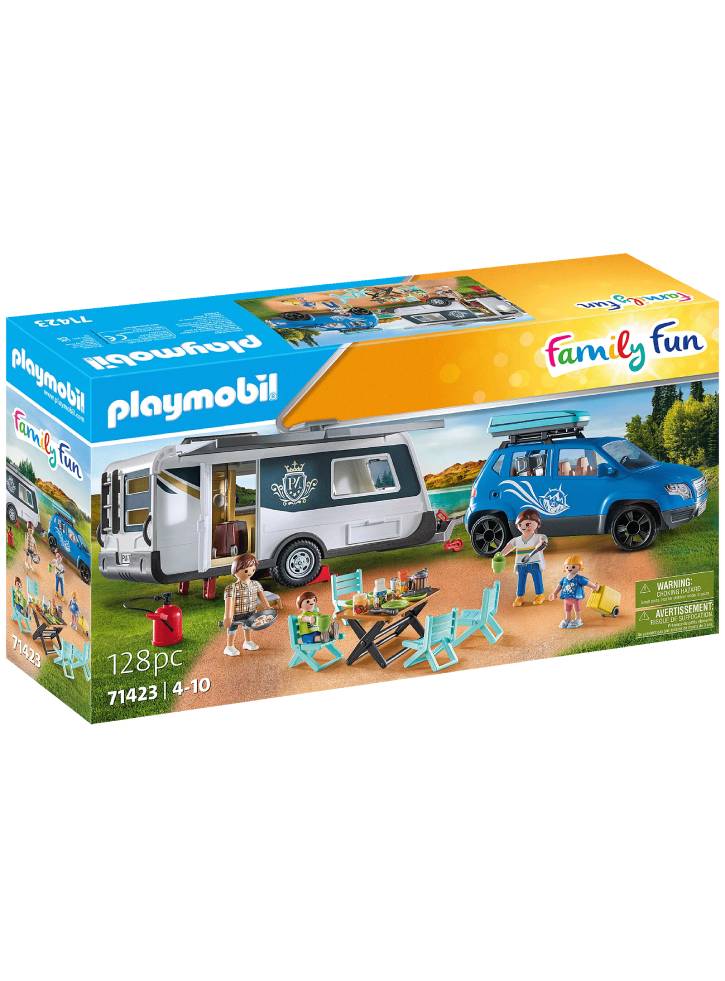 Playmobil Caravan with car (71423)