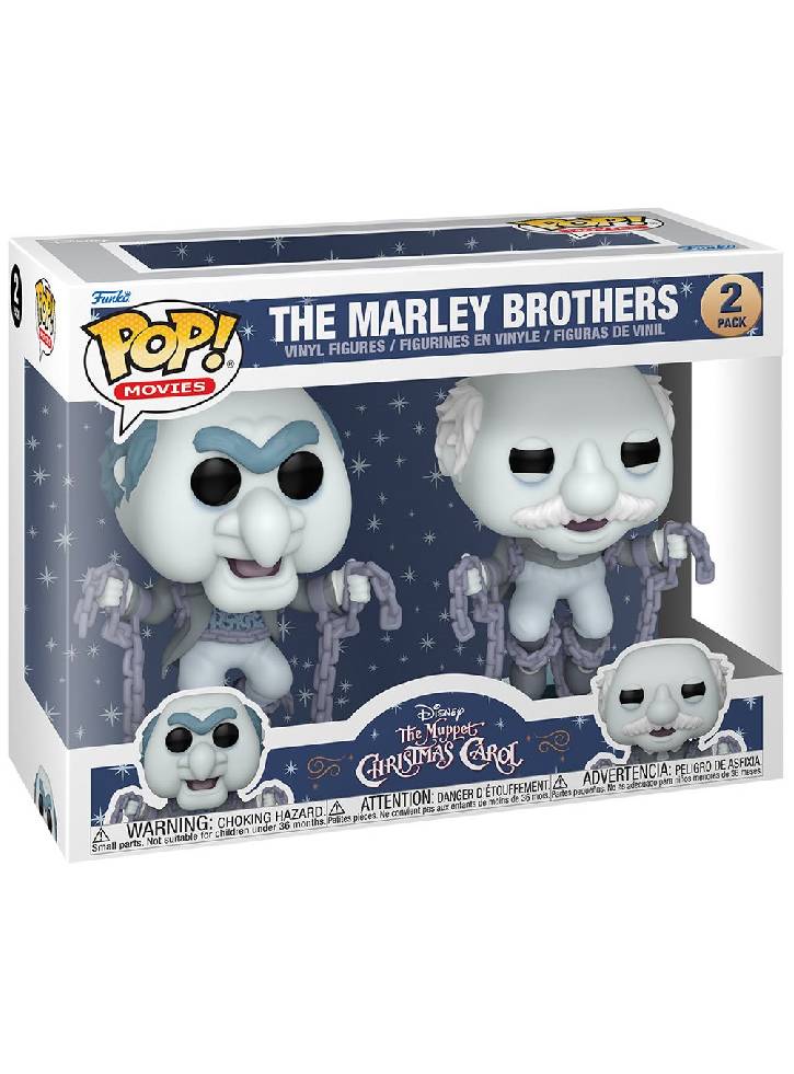 Figurine Funko Pop 2-Pack Movies Disney The Muppet Christmas Carol The Marley Brothers