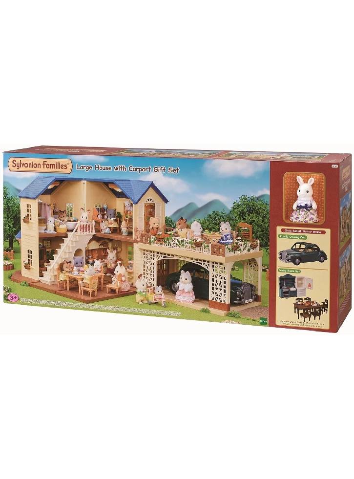 Set Sylvanian Families Large House with Carport (5669)