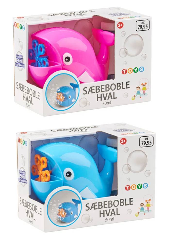 Impulse Toys Soap Bubble Whale Random