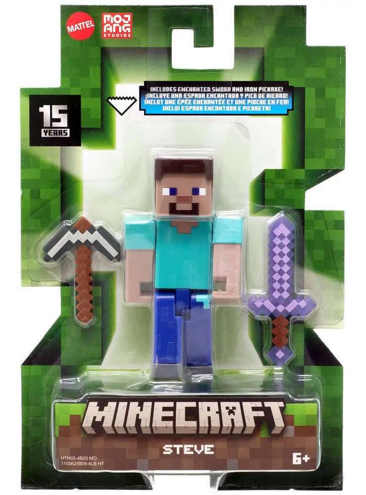 Figurina Minecraft 15th Anniversary Steve