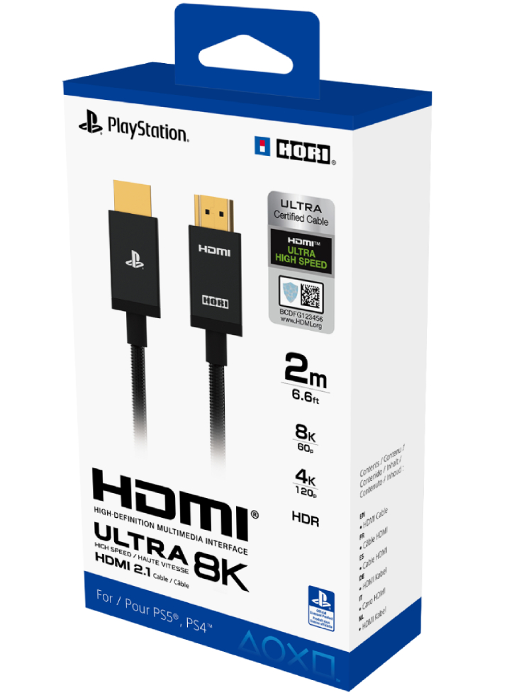 Cablu Hori HDMI Ultra High Speed 2M - Playstation 5