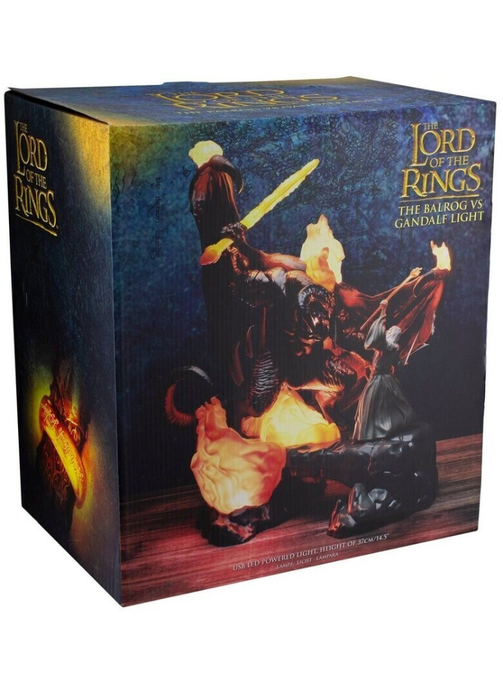 Lampa Lord of the Rings The Balrog Vs Gandalf