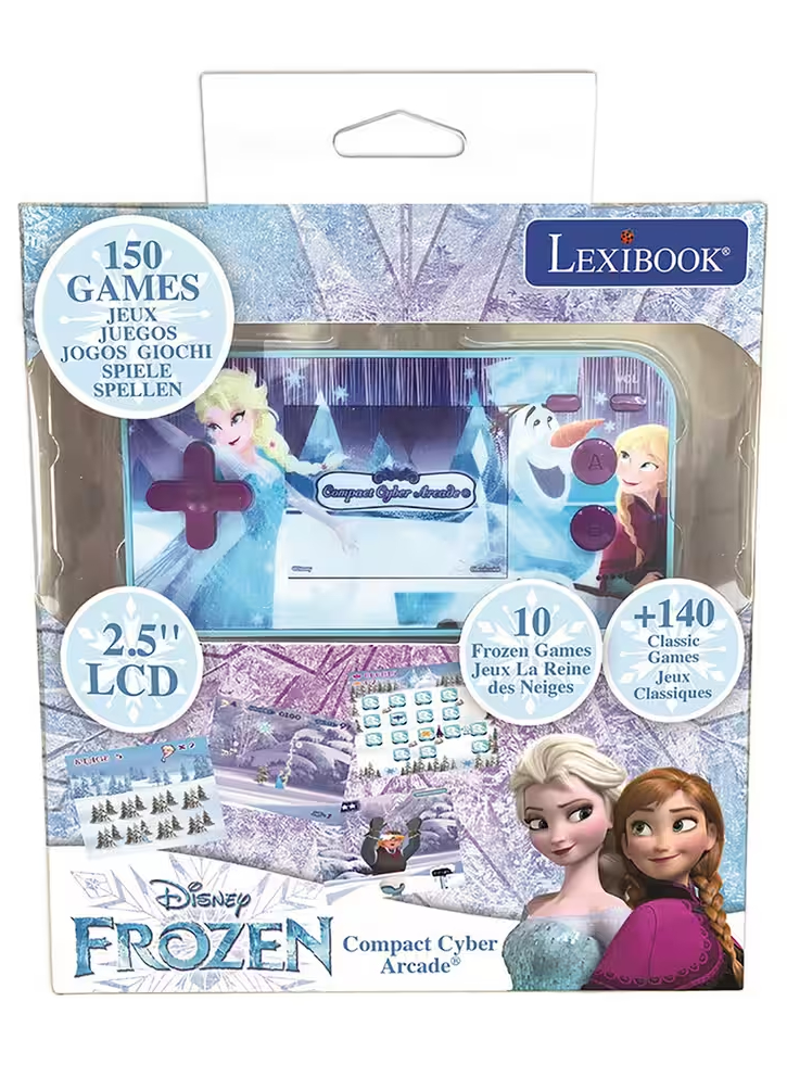 Lexibook Disney Frozen Handheld Console Compact Cyber Arcade
