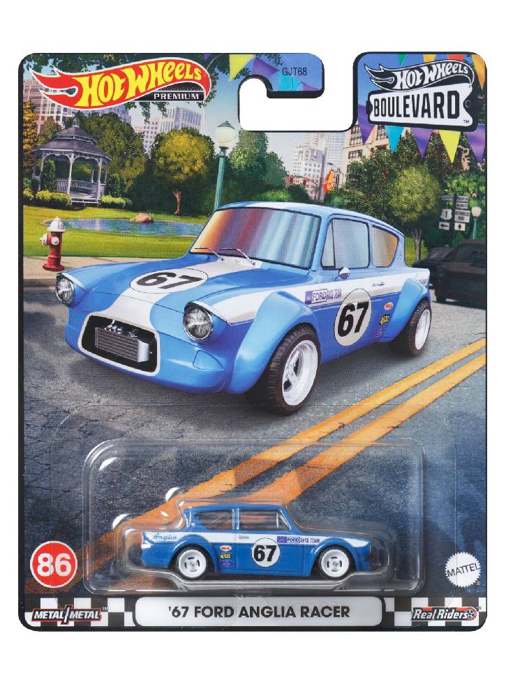Hot Wheels Premium Boulevard 62 Frd Anglia Modified (HKF32)