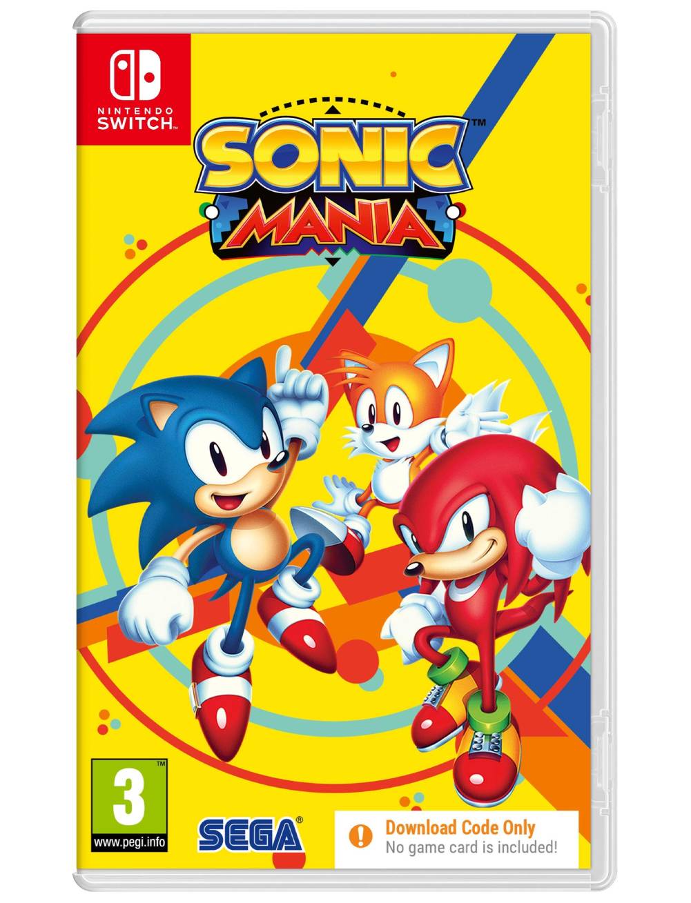 Sonic Mania Plus (Code in Box) - Nintendo Switch
