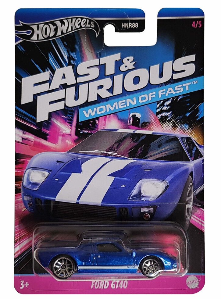 Hot Wheels Fast Furious Women of Fast Ford GT40 (HRW39)