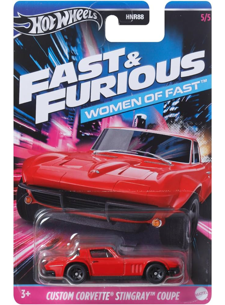 Hot Wheels Fast Furious Women of Fast Custom Corvette Stingray Coupe (HRW40)