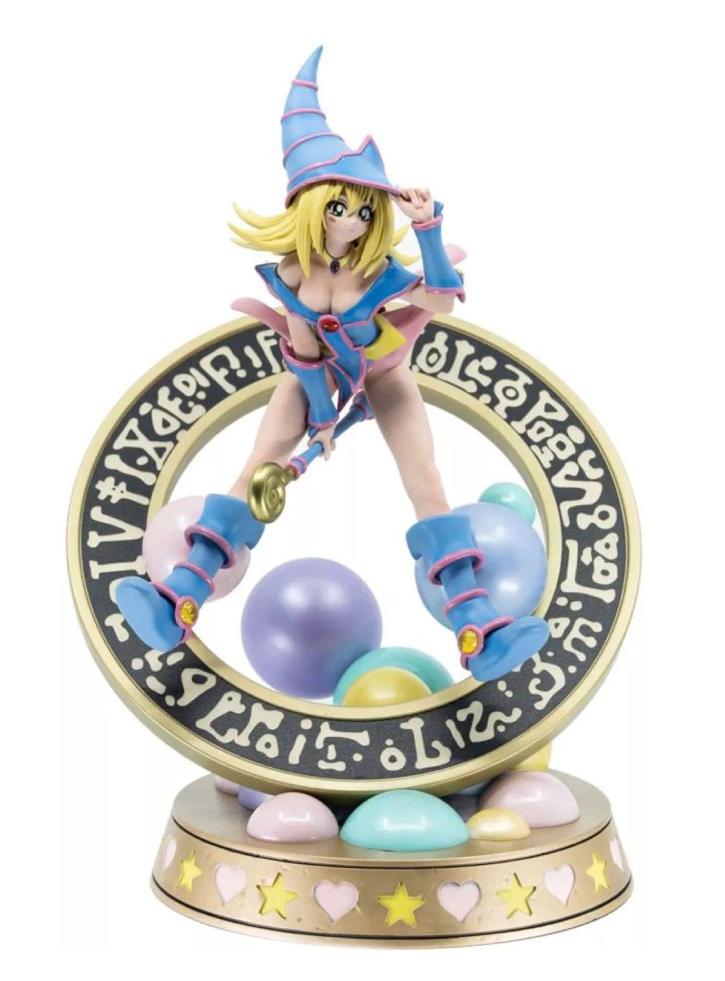 Figurina First4Figures Yu-Gi-Oh Dark Magician Girl (Pastel Edition) 30cm