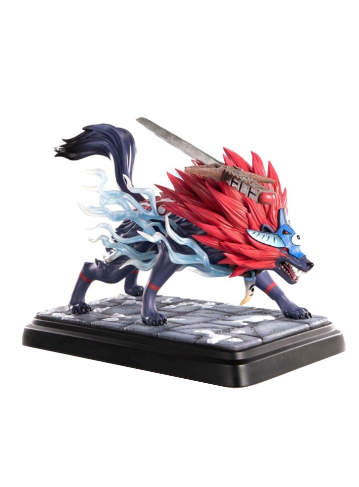 Figurina First4Figures Okami (Oki Wolf Form) Resin 35cm