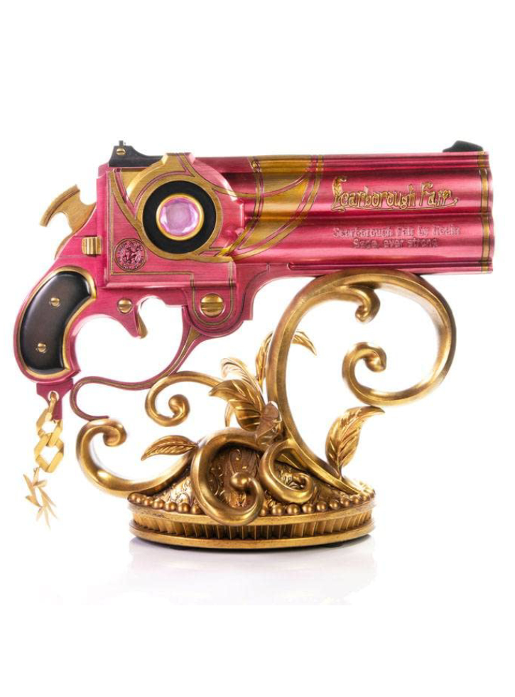 Figurina First4Figures Bayonetta Scarborough Fair Prop Replicas (Sage Red) 32cm