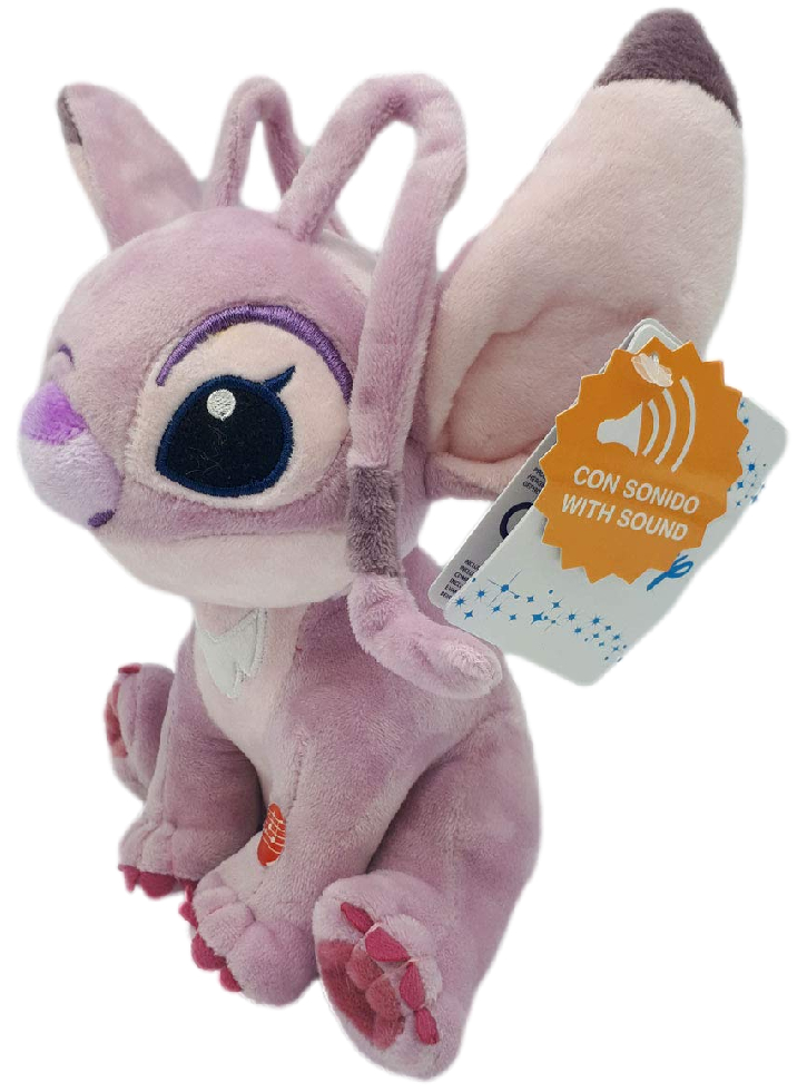 Plus Disney Sitting Plush & Sound Angel 20cm