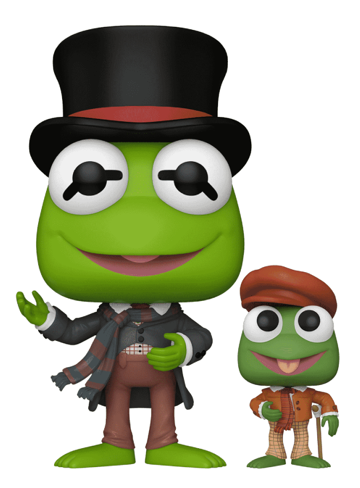 Figurina Funko Pop Movies Disney The Muppet Christmas Carol Bob Cratchit with Tiny Tim #1457 9cm