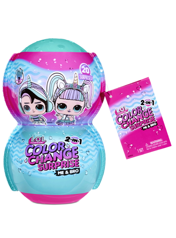 L.O.L. Surprise Color Change Doll with Bro (580638)