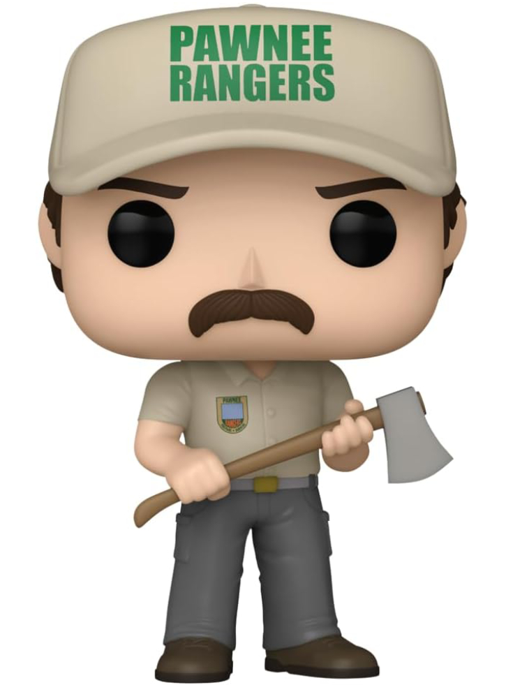 Figurina Funko Pop Television Parks and Recreation Ron Swanson (Pawnee Rangers) #1414 10cm