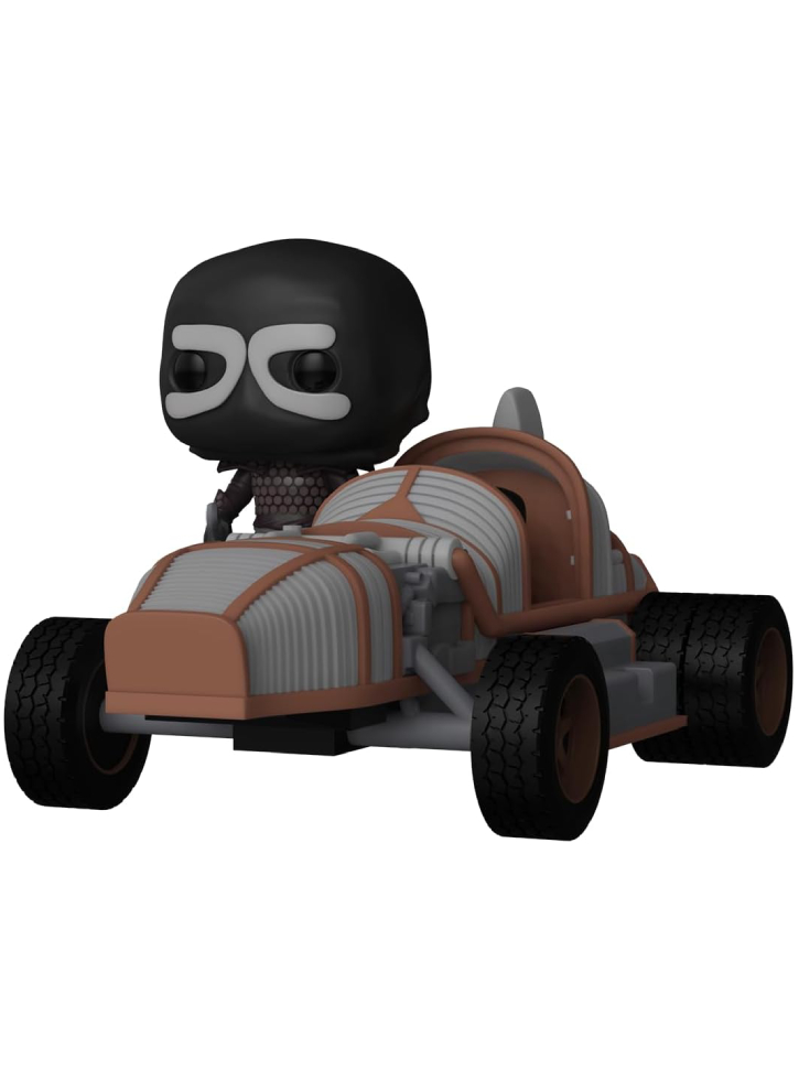 Figurina Funko Pop Rides Super Deluxe Mad Max The Road Warrior Lone Wolf #304 15cm