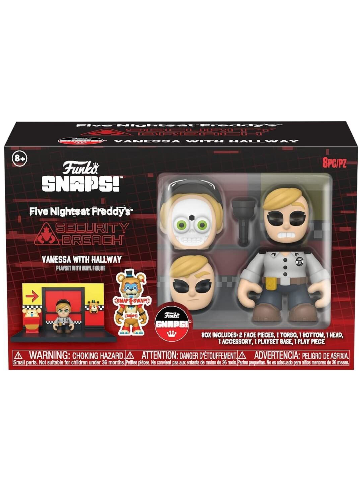 Figurina Funko Snaps Five Nights at Freddys Security Breach Vanessa with Hallway Playset 9cm