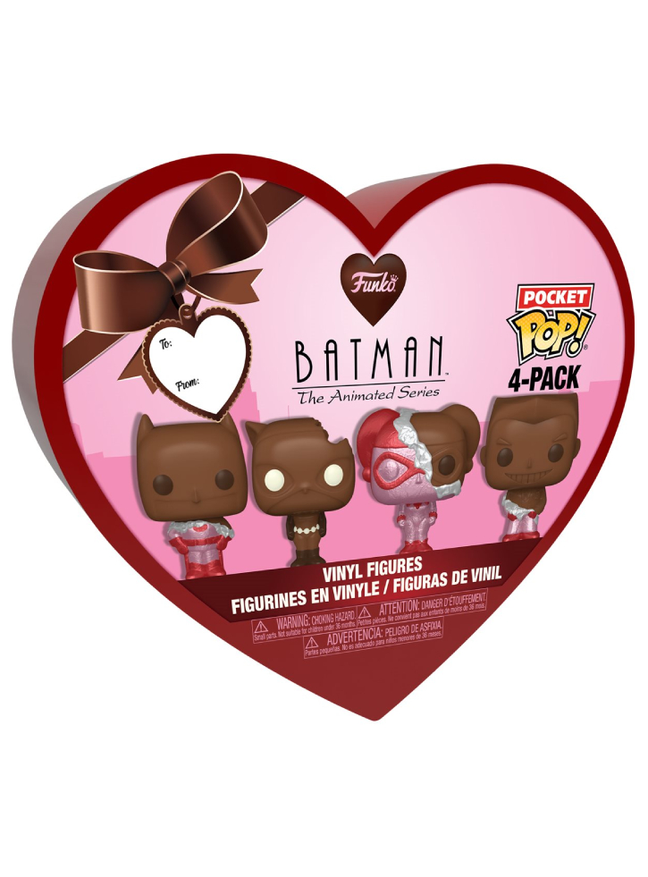 Figurina Funko Pocket Pop 4 Pack DC Val Box