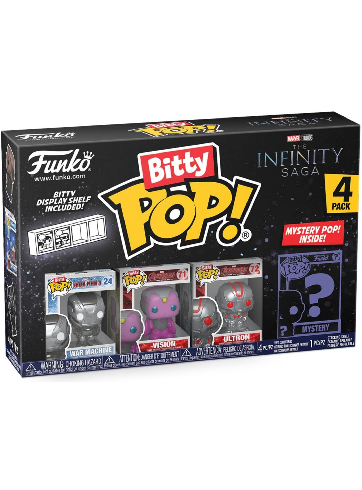 Figurine Funko Bitty Pop 4 Pack Marvel The Infinity Saga War Machine