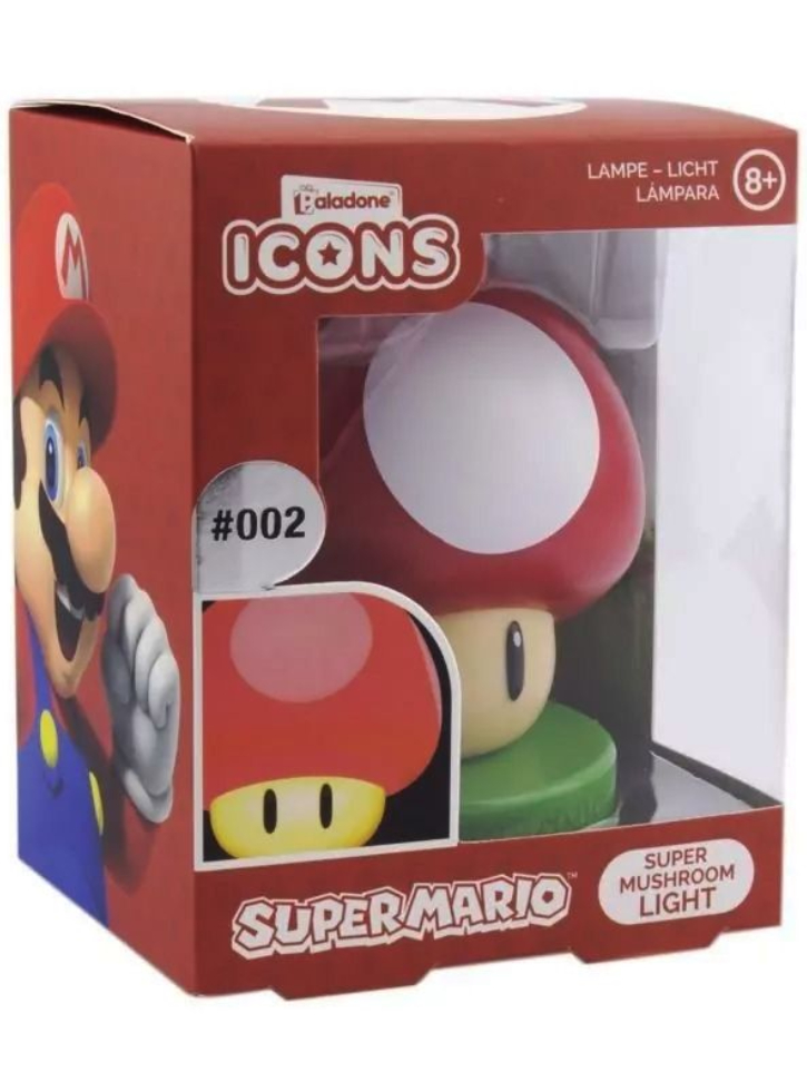 Lampa Paladone Nintendo Super Mario Super Mushroom Icon (PP4375NNV3)