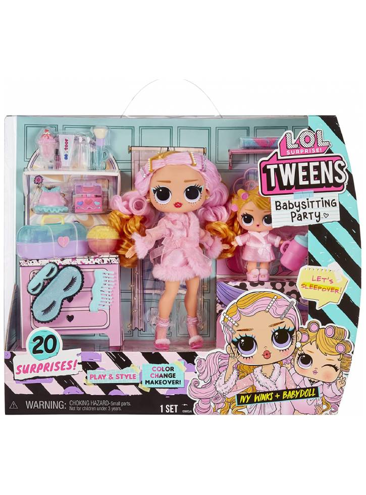 L.O.L. Surprise Tweens + Tots Baby Sitters Ivy Winks