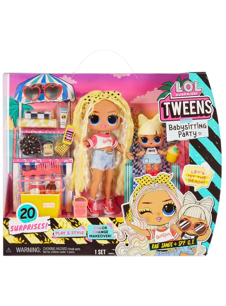 Papusa L.O.L Surprise Tweens + Tots Baby Sitters Rae Sands